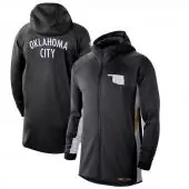 veste nike usa vintage pas cher oklahoma city thunder blackwhite earned edition